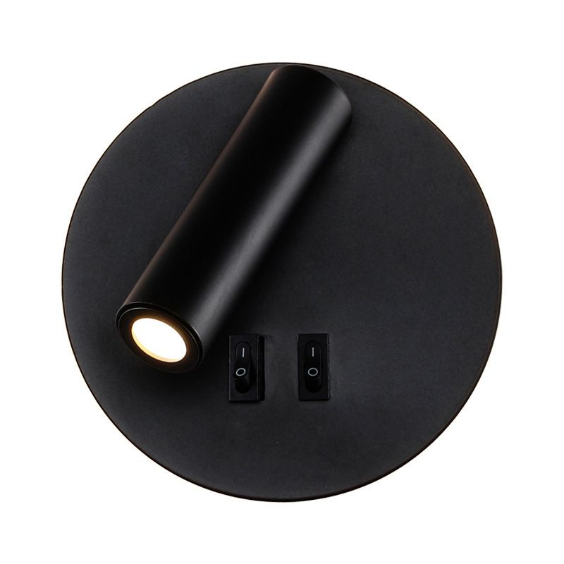 Modern Style Wall Mount Light 2 Lights LED Wall Light with Acrylic Shade for Bedside