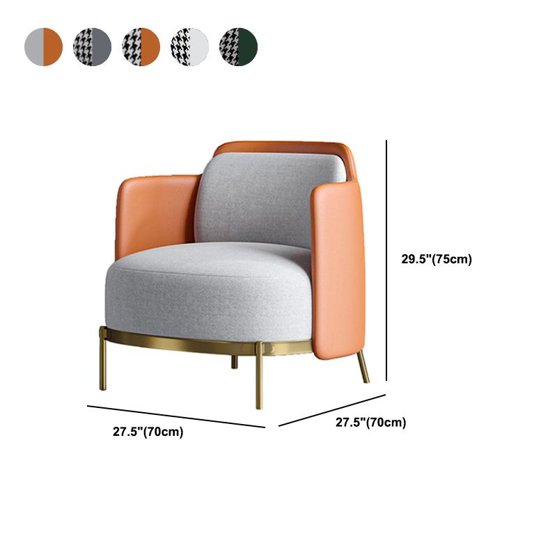 29.52" H Recessed Arm Sofa Contemporary Standard Sofa for Living Room