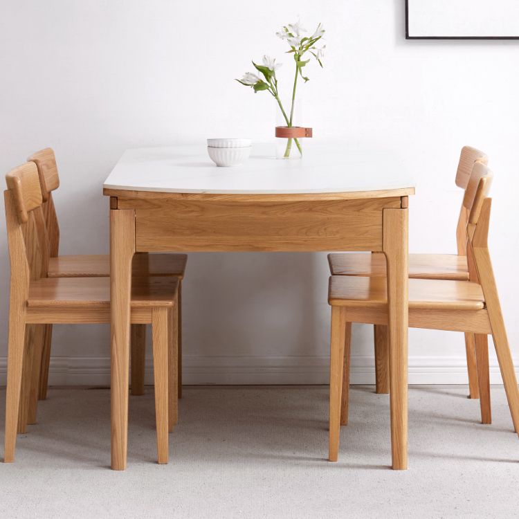 Contemporary Dining Room Chair Set 1/5 Piece Table and Chair Set