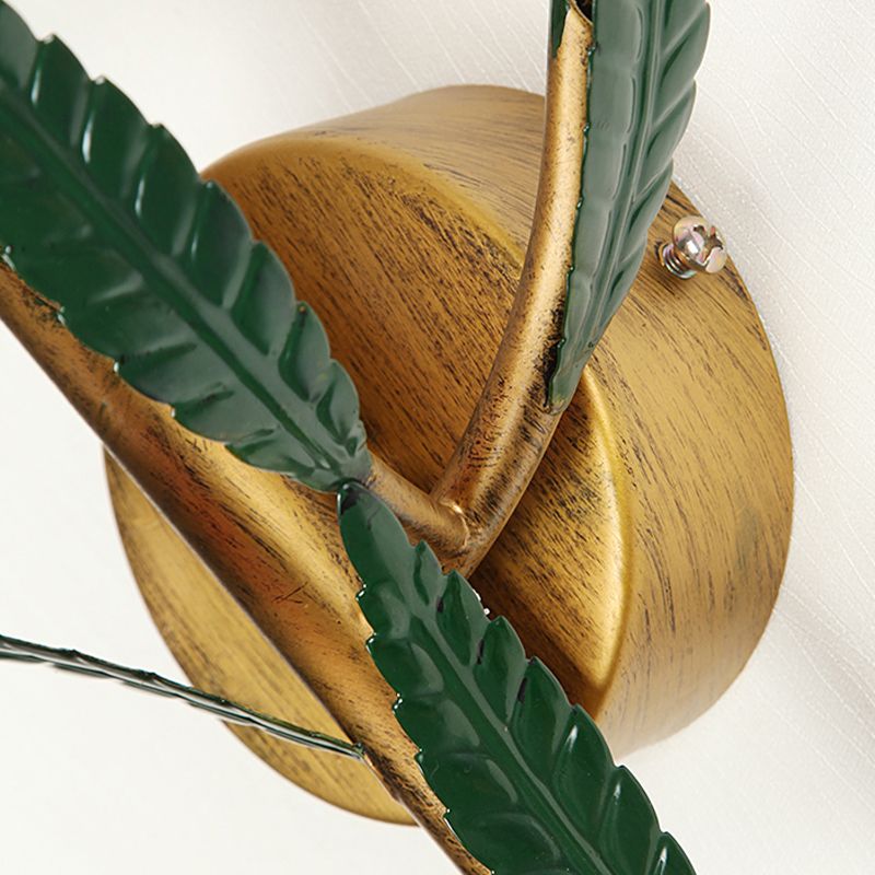 3-Light Wall Lighting Retro Stylish Gradient Pink/Red Glass Tulip Sconce Ideas for Living Room