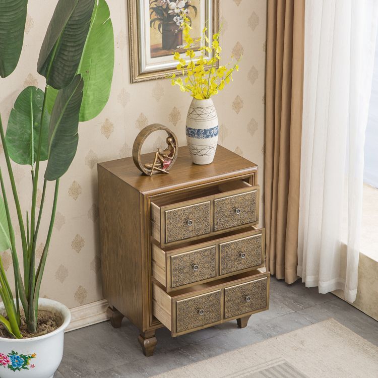 Traditional Storage Chest Solid Wood Storage Chest Dresser with 3/5/4 Drawers