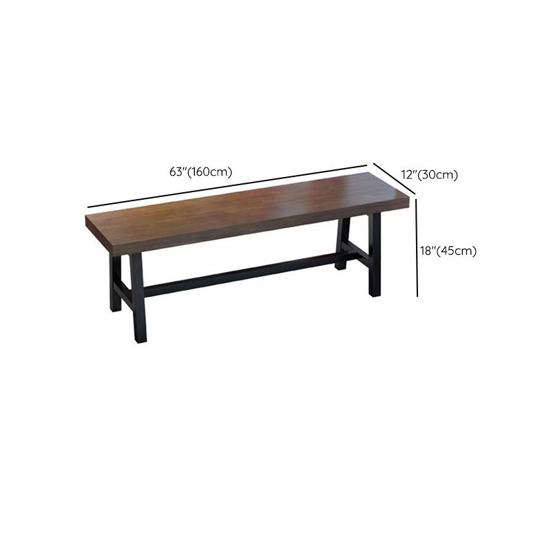 Brown Solid Wood Furniture with Chairs 1/2/3/5 Pcs Industrial Dinette Set