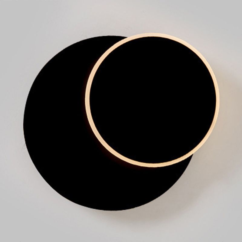 1-Light LED Wall Mount Light Modern Simple Wall Light for Living Room