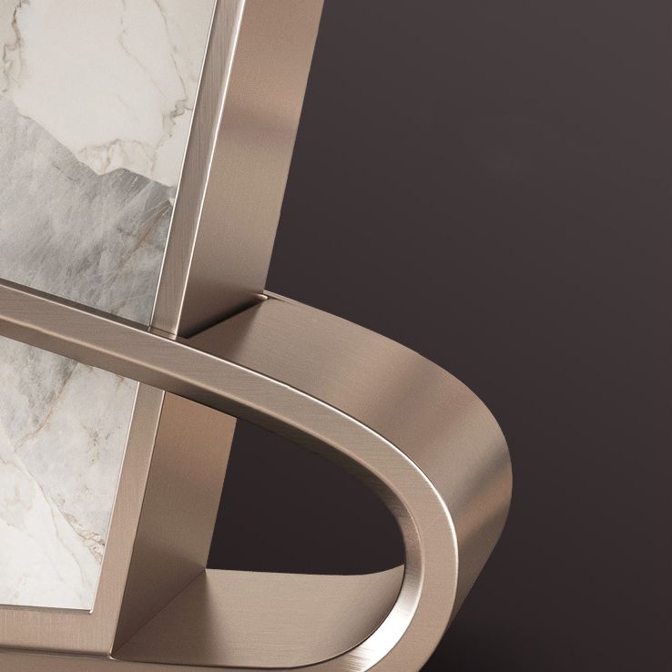 Designer Style 1/4/5/6/7/9 Pieces Dining Table Set Rectangle Sintered Stone Top Table Set