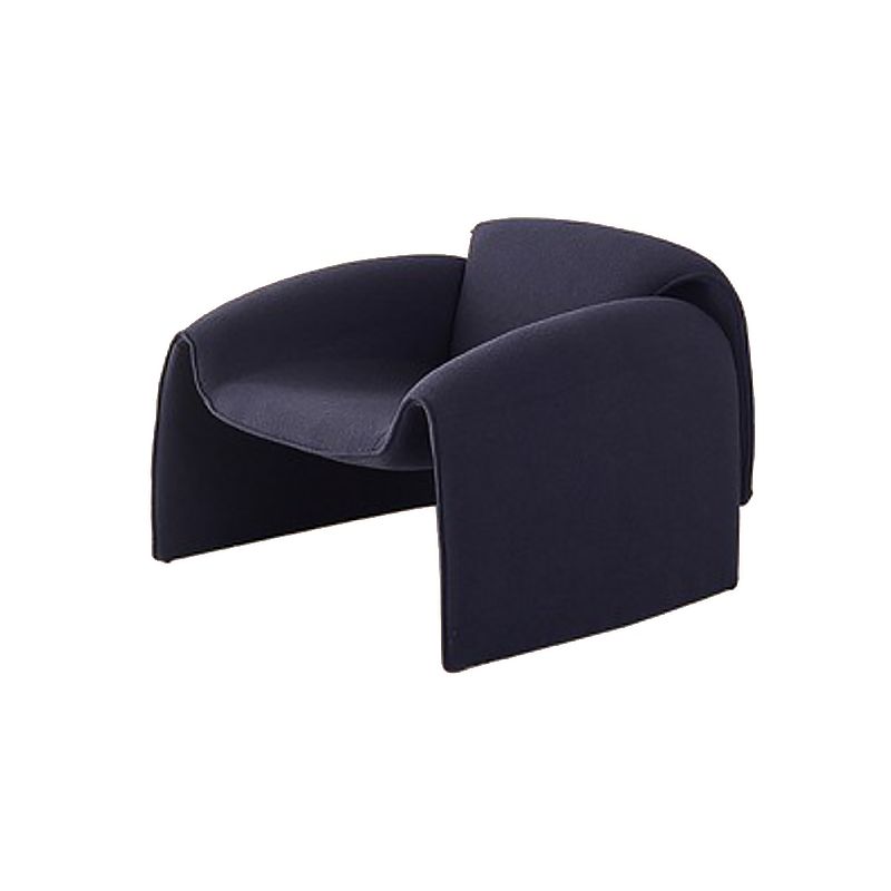 28.35" Wide Scandinavian Style Single Sofa Chair Polyester Arm Chair for Bedroom