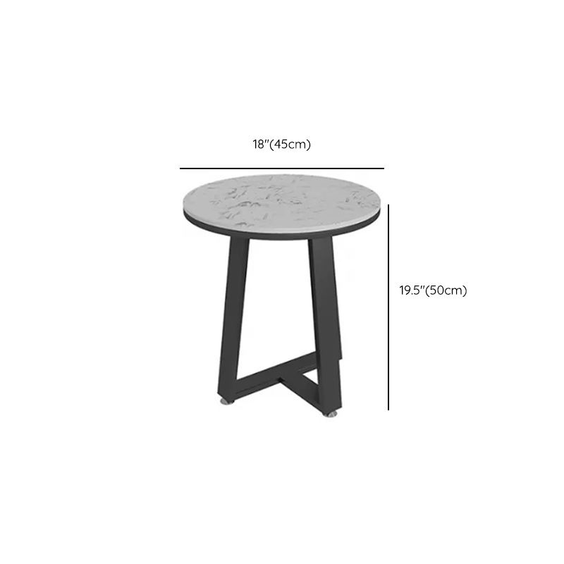 Contemporary Coffee Table Oval Single Stone Coffee Cocktail Table