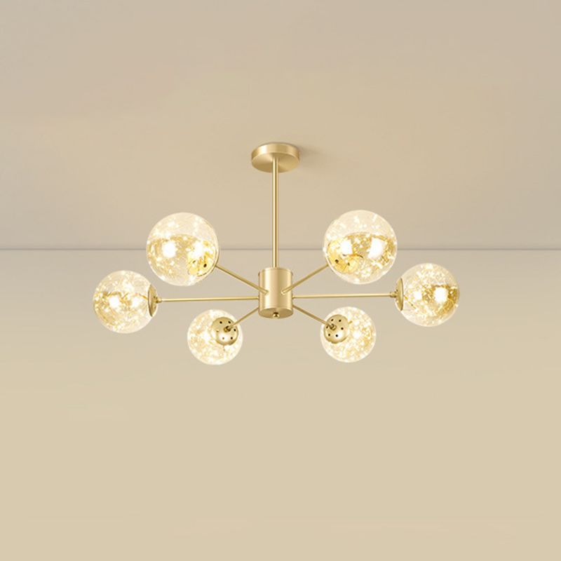 Lumo a LEDELIE RADIALE Luce contemporanea Metallic Soggio