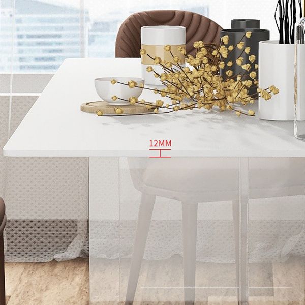 1/2/5/7 Pcs Rectangular Dining Table Set Dining Room Table and Chair