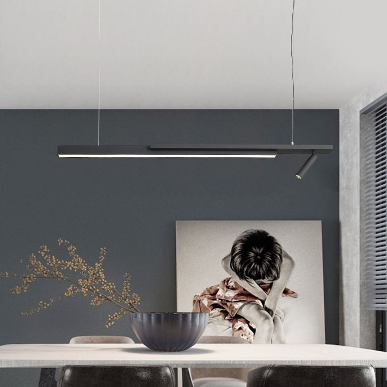 Accesorios de iluminación de lámpara de iluminación lineal de metal lineal lámpara de iluminación moderna