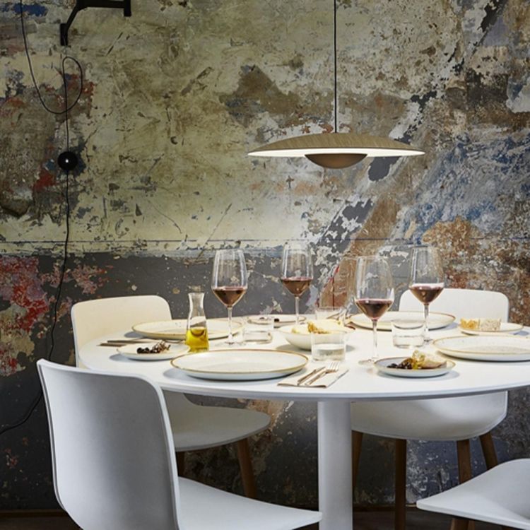 Nordic Modern Creative Metal Pendant Light Flying Saucer LED Small Suspension Light  for Bedroom