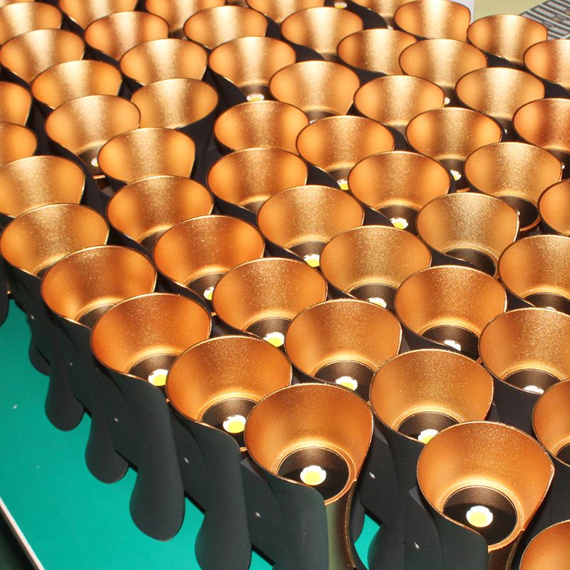 Curl Wall Mounted Lamp Postmodern Simplicity Aluminum Wall Mount Lamp for Living Room