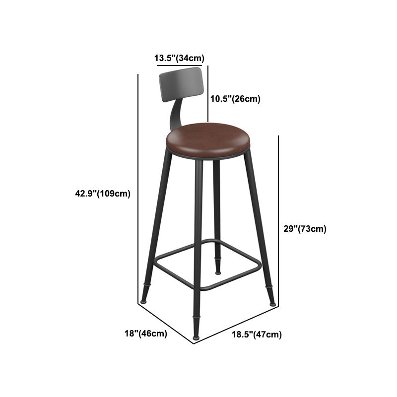 1/5/9 Pieces Industrial Iron Bar Table Set Pine Wood Bistro Set with Footrest