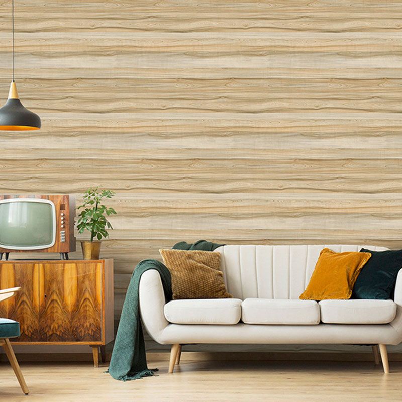 Rustic Wood Wallpaper PVC 29.1 sq ft. Simple Self-Adhesive Wall Covering