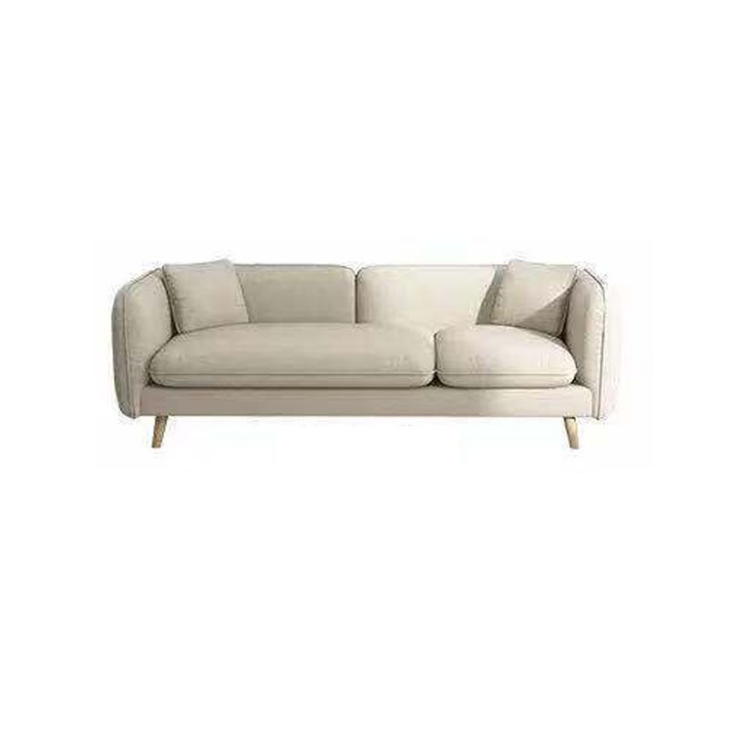 Sofa Contemporary Fabric 3 Seater Living Room Tuxedo Arm Seating