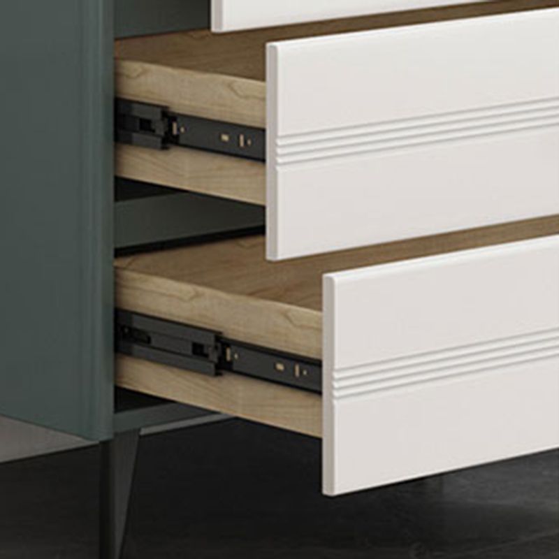 Modern Rectangle Accent Chest with Drawer Water Resistant Chest