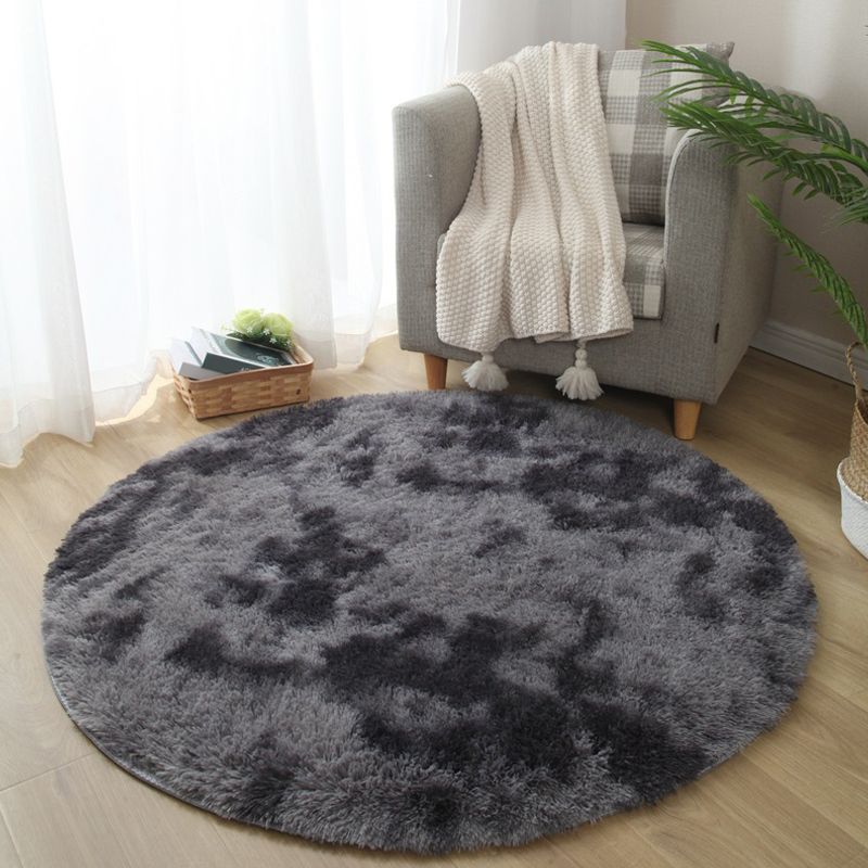 Kalmerende slaapkamer tapijt veelkleurige vaste kleur vaste kleur vaste kleur binnen vloerkleed polyster antislip achterste gemakkelijke verzorgingstapijt