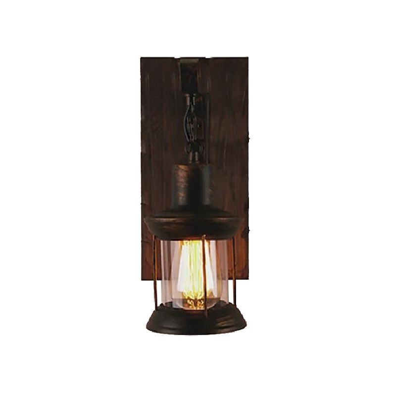 Industrial Style Vanity Light Cylinder Shape Vanity Lamp for Shower Room