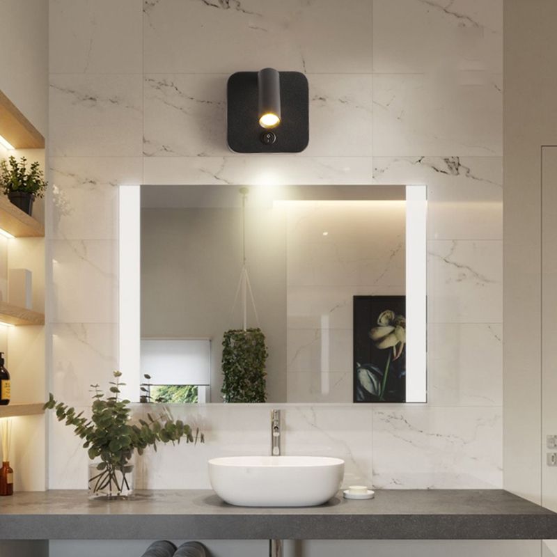 Luminaire d'applique LED Simplicité Litoire de lecture du mur métallique pour chambre à coucher