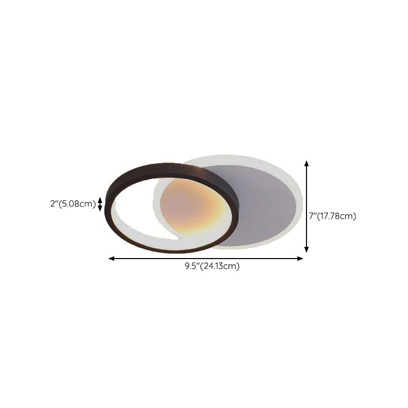 LED Ceiling Light Contemporary Flush Mount Lighting for Bedroom