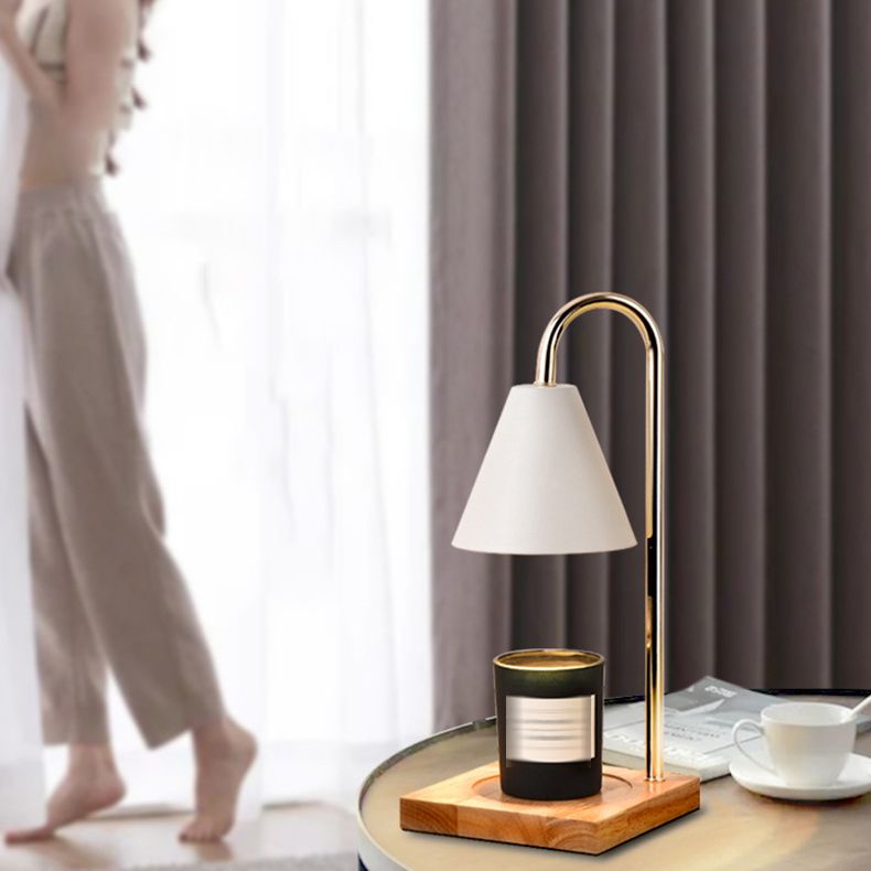 Modern Table Lamp Aromatherapy Melting Wax Desk Light (Aromatherapy Candles Not Included)