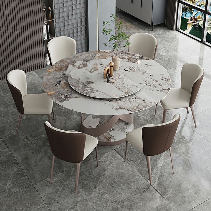 Modern Style Dining Round Table Dining Stone Table for Home Use