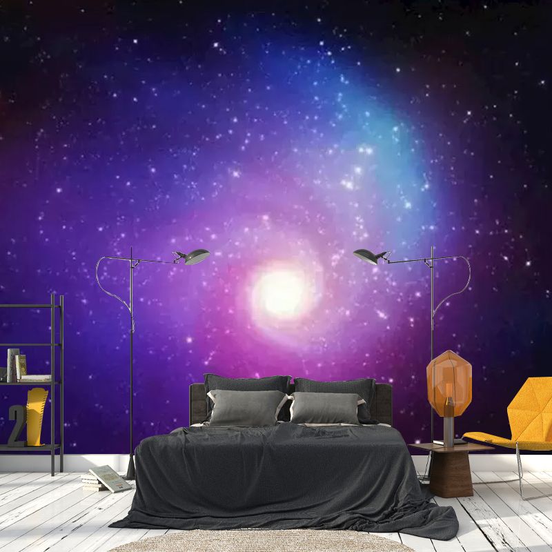Photo Galaxy Wall Mural Decal Full Size Wall Art for Accent Wall, Personalized Size Available