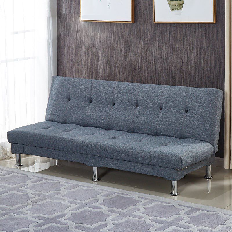 Modern Fabric/Faux Leather Sofa Armless Convertible Sofa for Living Room