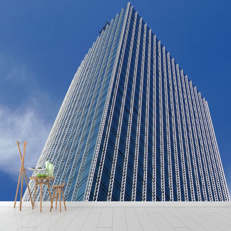 Huge Architecture Photography Mural Decorative Eco-friendly for Room