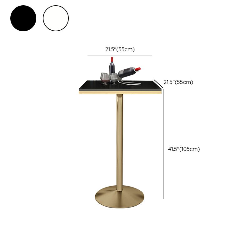 Modem & Contemporary 1/2/3 Pieces Bar Table Set for Living Room
