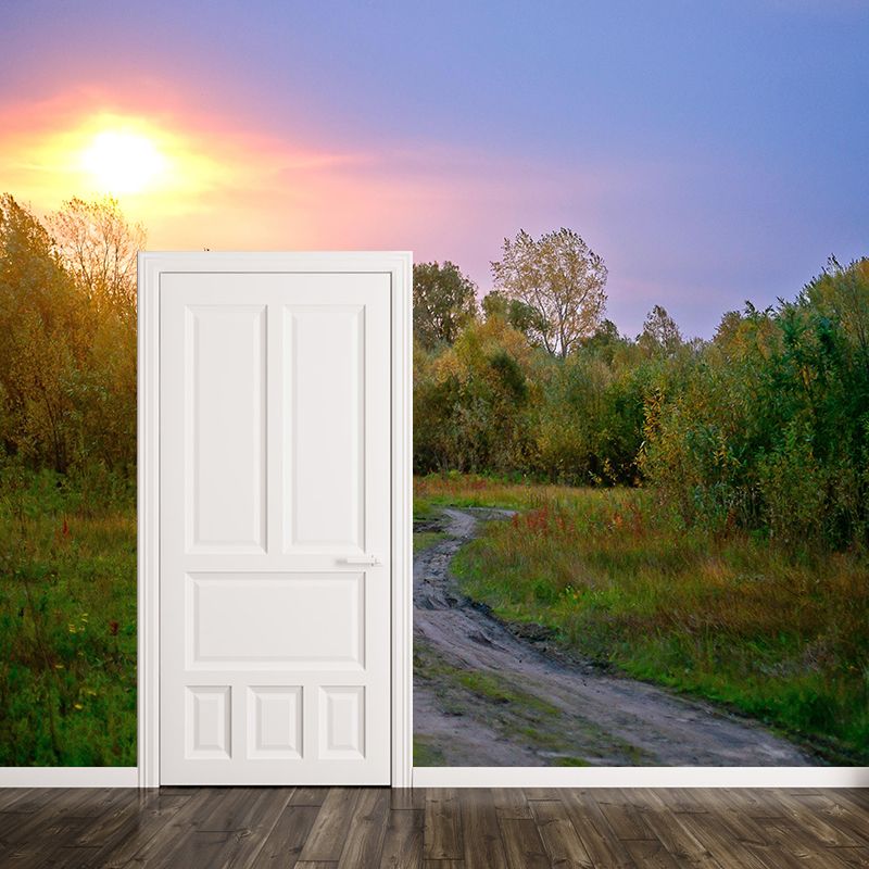 Environment Friendly Decorative Murals Forest Room Wall Murals Wallpaper