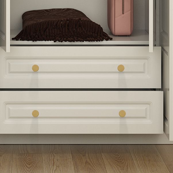 Contemporary Wooden Wardrobe Soft Close Drawer Wardrobe Closet for Bedroom