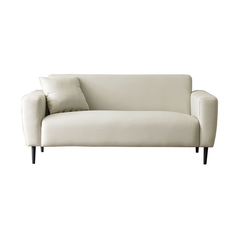 Modernism Square Arm Sofa 3-Seater 29.13" D x 27.56" H Loveseat