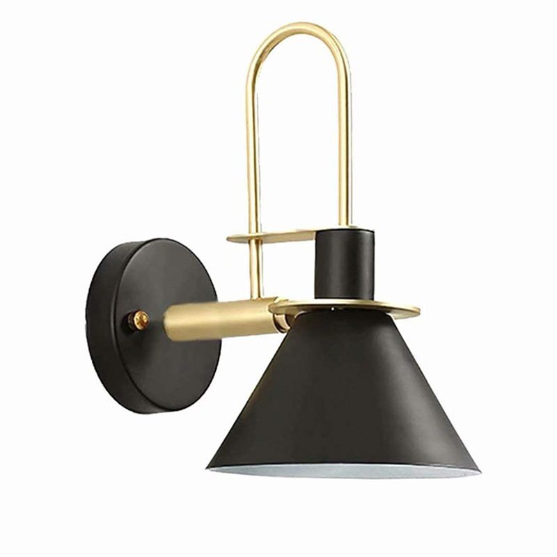 Nordic Simplicity Lights Wall Lights Metallic Gnonce Lights pour le chevet