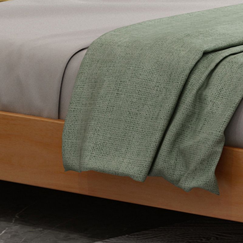 Modern Bed Frame Mattress Included Bed with Custom Four Legs