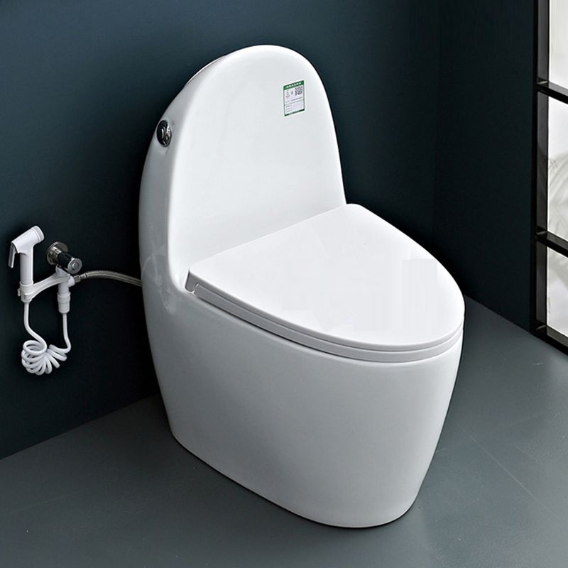 Contemporary 1 Piece Flush Toilet Floor Mounted Urine Toilet (Spray Gun not Included)