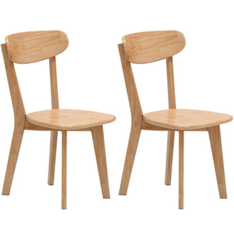 1/2/5/7 Pieces Rectangle Modern Wood Furniture Standard Height Dining Table Set