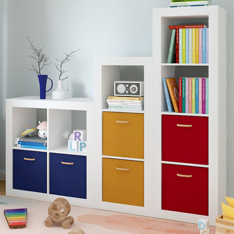 Engineered Wood Standard Bookshelf Modern Open Back Bookcase (Drawers not Included)