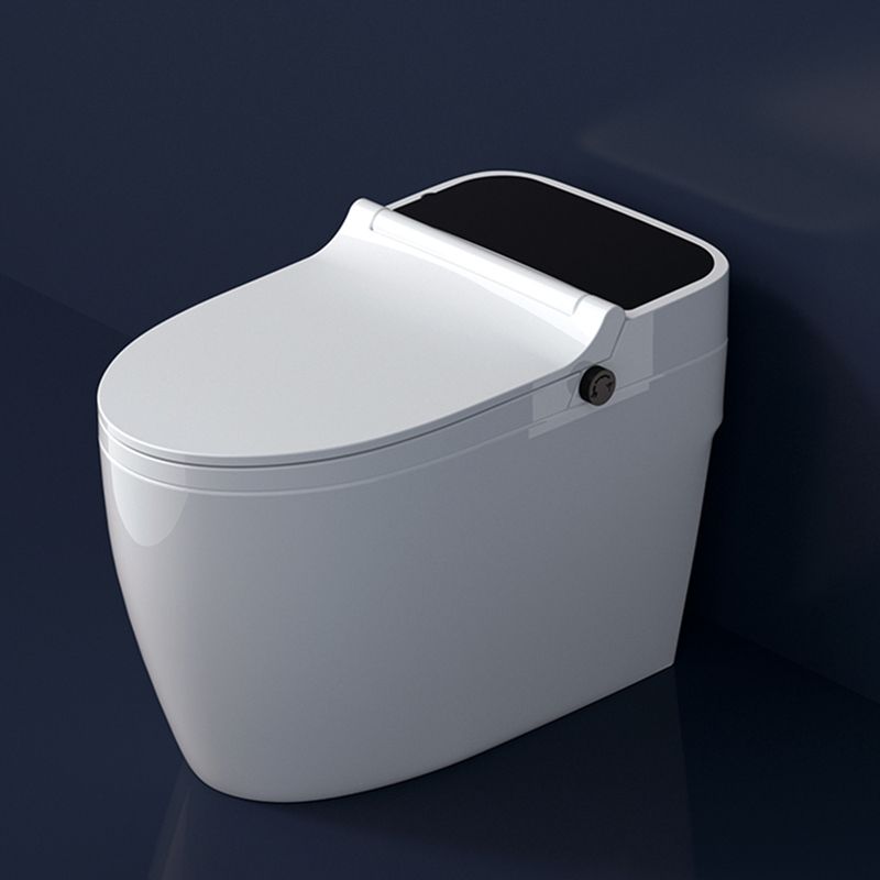 Elongated Floor Mount Bidet Vitreous China Bidet without Water Pressure Control