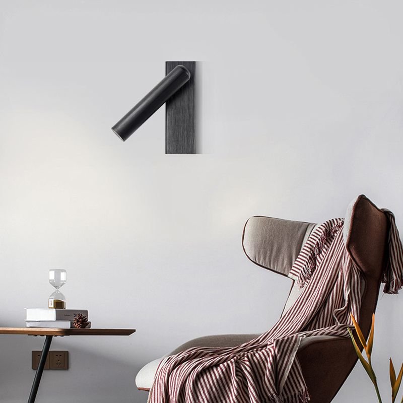 Nordic Style Aluminum Wall Light Rotatable Colorful Wall Lamp for Bedroom