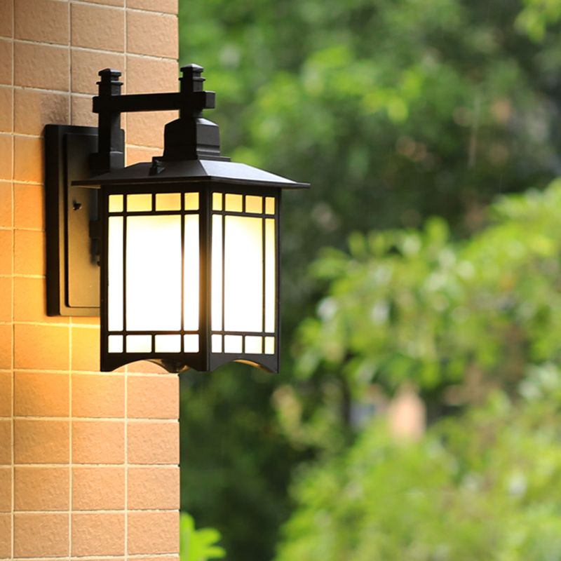 Modern Simple Aluminum Wall Light Rectangle Shape Wall Lamp for Outdoor