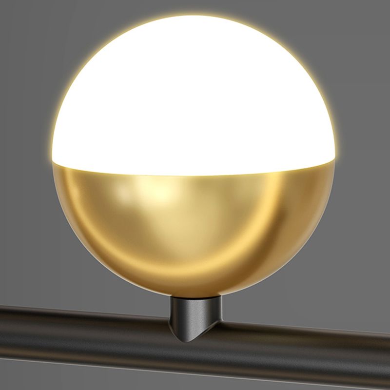 Nordic Characteristic Simple Modern Light Luxury Style LED Island Chandelier Light for Dining Room