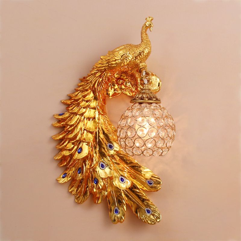 1 lampade a parete a sfera leggera applique in stile moderno