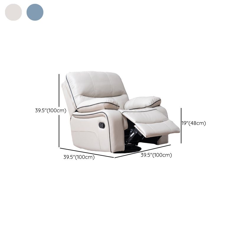 Rocker Home Theater Recliner Solid Color Lumbar Support Ergonimic Recliner