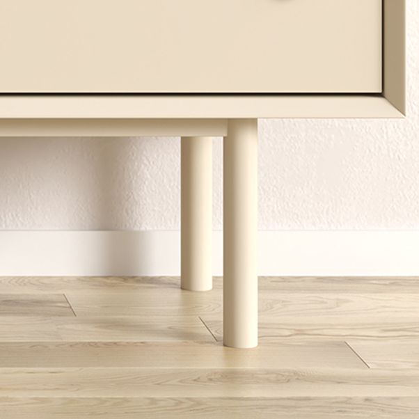 Modern Dining Server Engineered Wood Buffet Server with Drawers for Kitchen