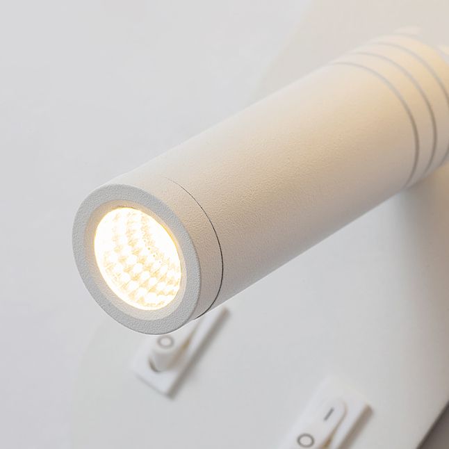 2 lichten Geometrische leeswand Licht Moderne stijl Metalen wandmontage Lichtmontage