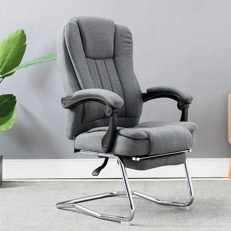 Modern Padded Arms Office Chair No Distressing Ergonomic Chair