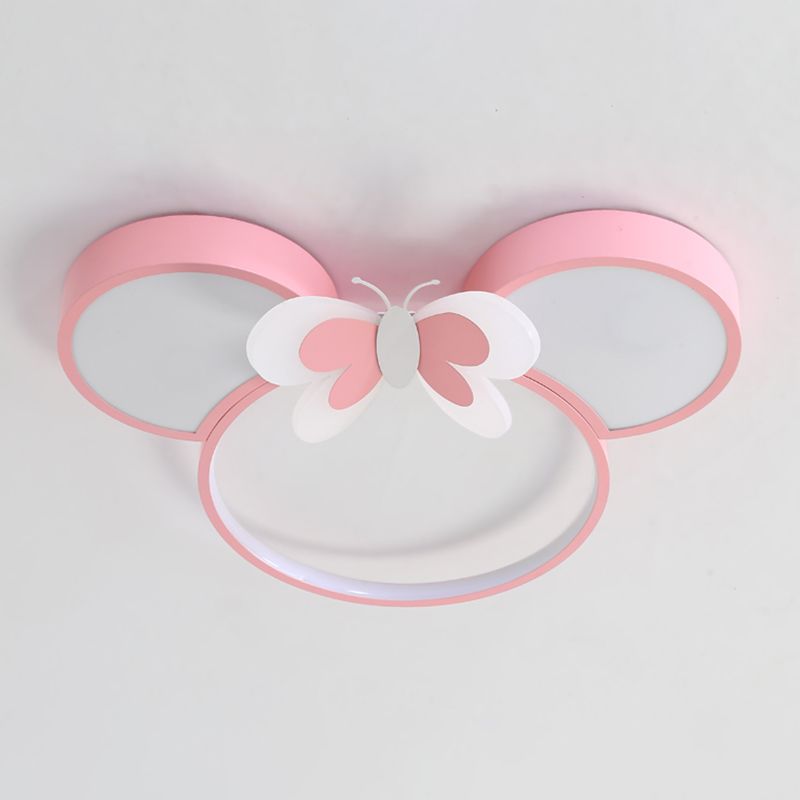 Modern Style LED Ceiling Lights Lovely Cartoon Flush-mount Lamp for Kid's Room