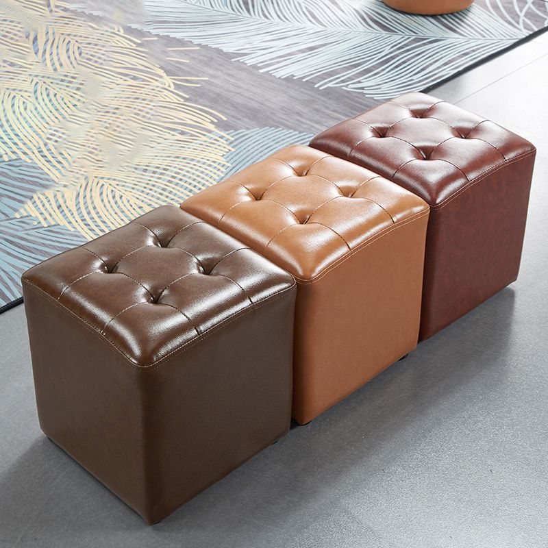 White Modern Square Standard Stain Resistant Standard for Drawing Room