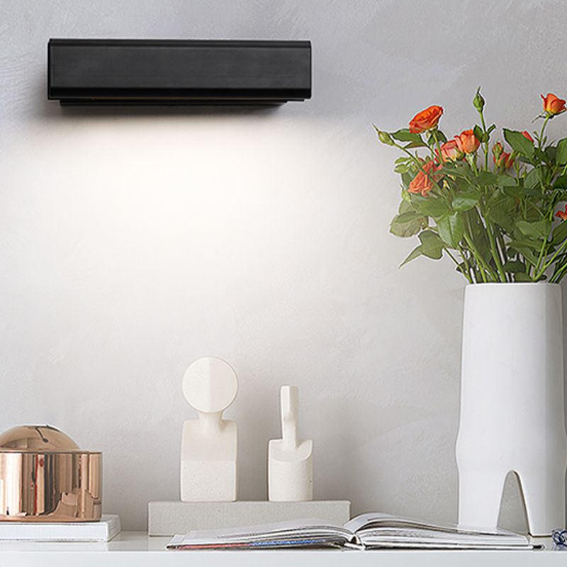 Simplicidad de 8 "Long Simplicidad Flush Mount la pared de la pared de la pared de la pared de la pared para el dormitorio