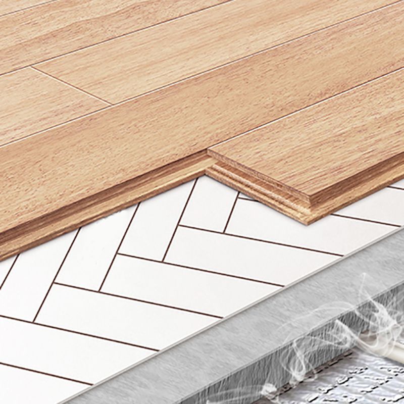 Traditional Flooring Tiles Solid Wood Wire Brushed Flooring with Click Lock